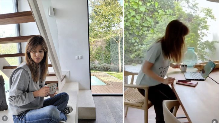 La presentadora tiene un despacho contiguo