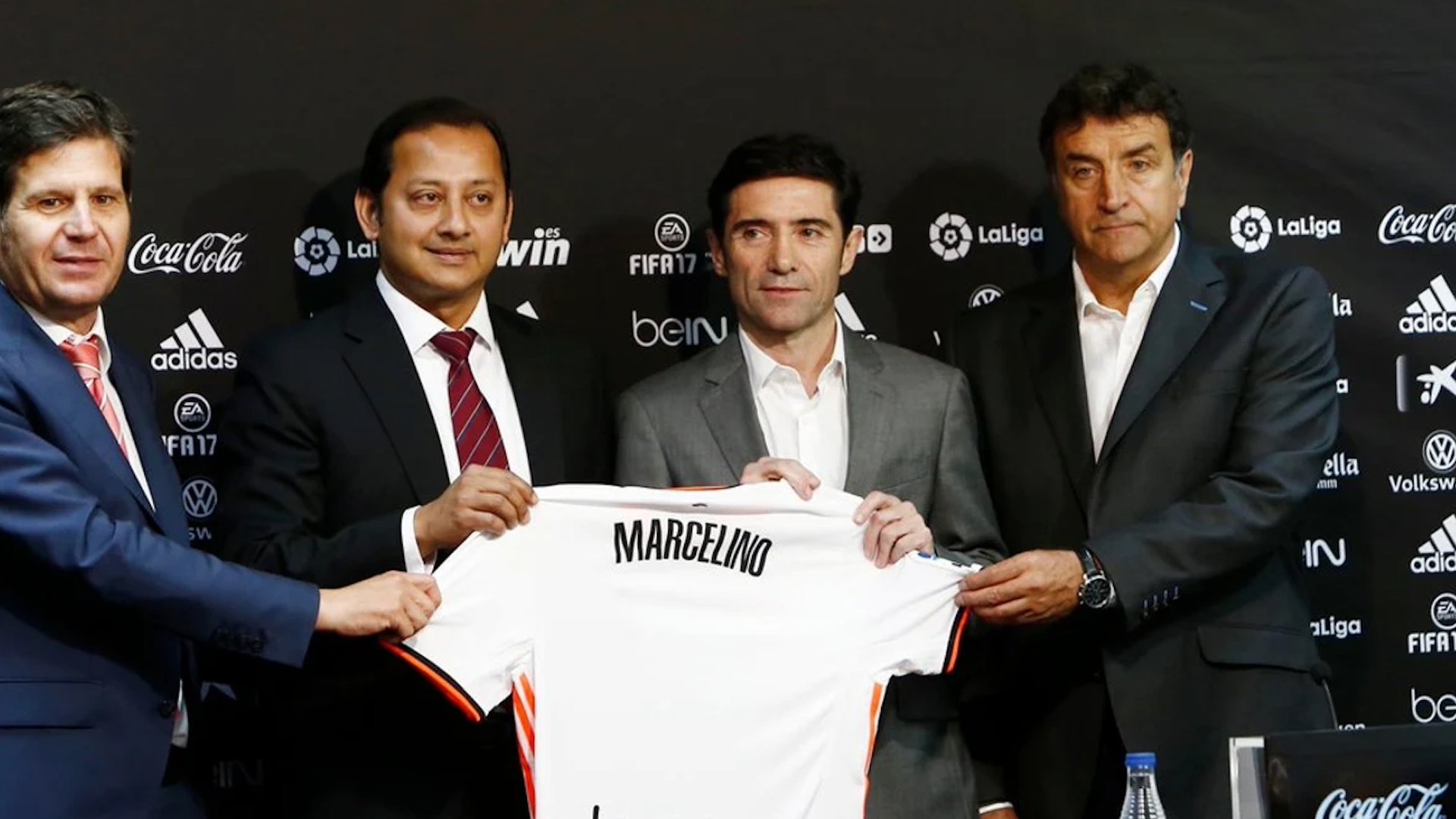 Marcelino y Anil Murthy