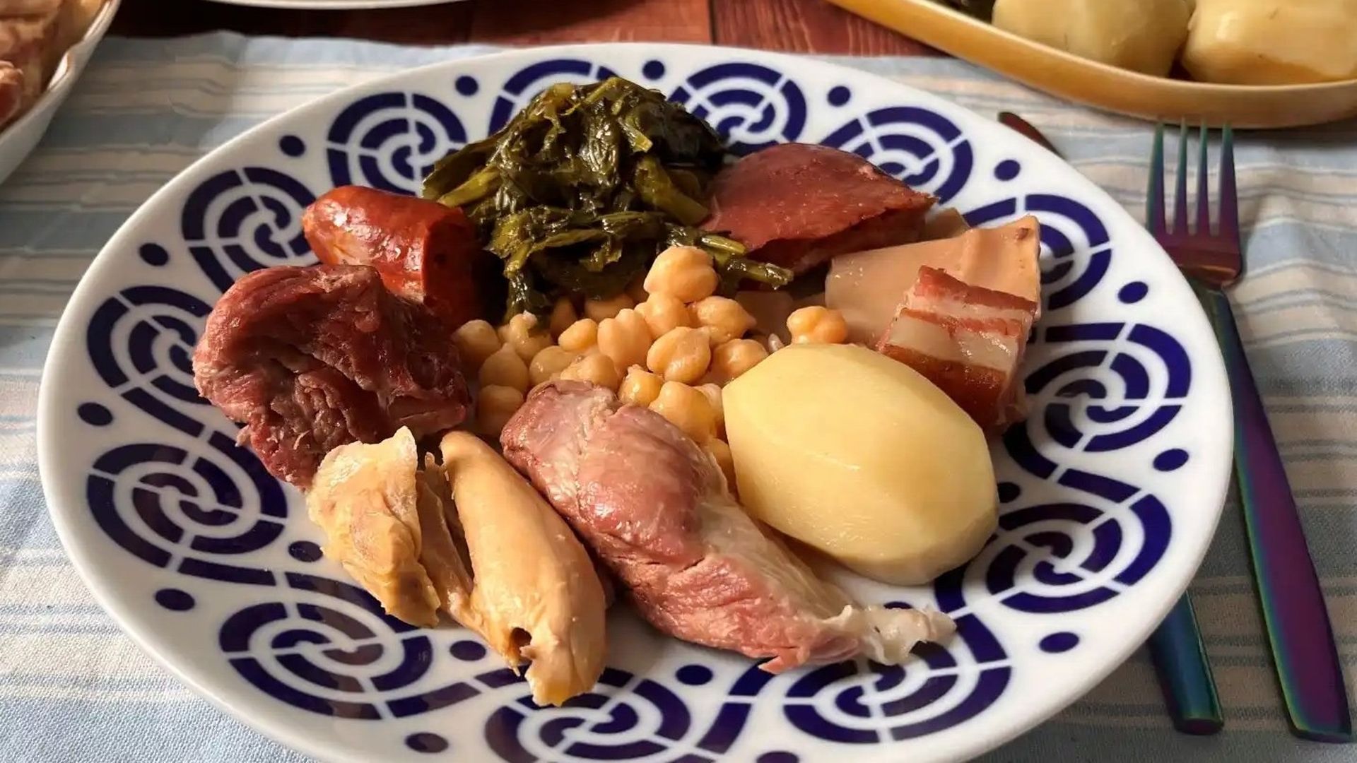 Plato de cocido Plato de cocido