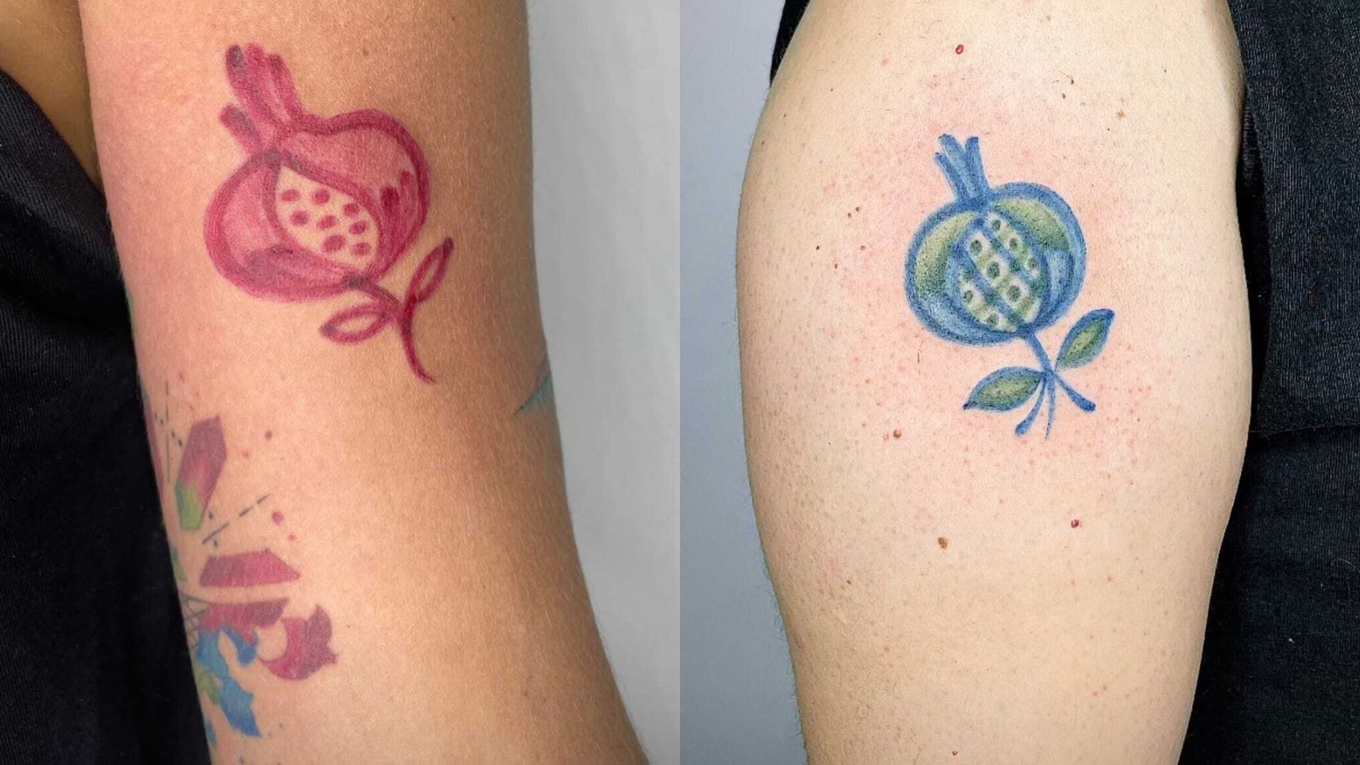 Tatuajes con el estilo de la cerámica de Fajalauza