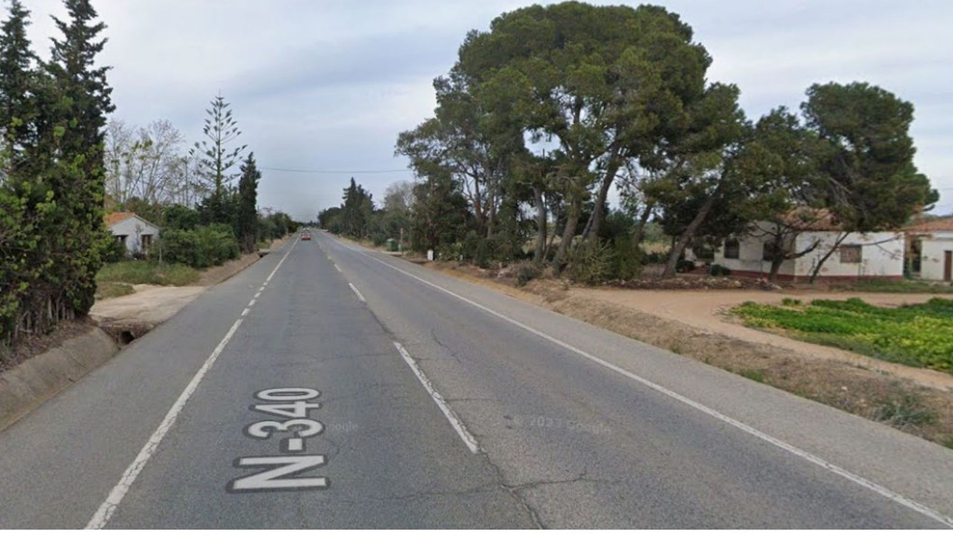 Tramo de la carretera N-340