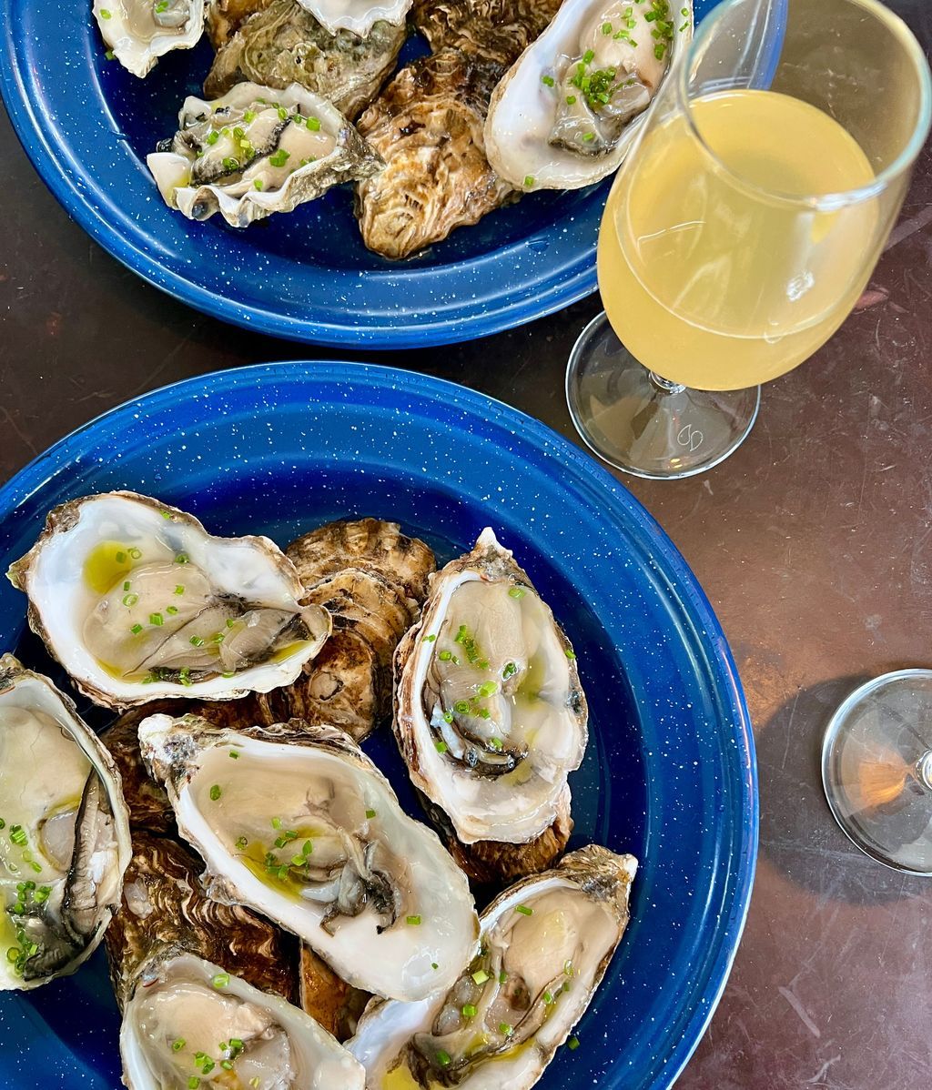 Un plato de ostras