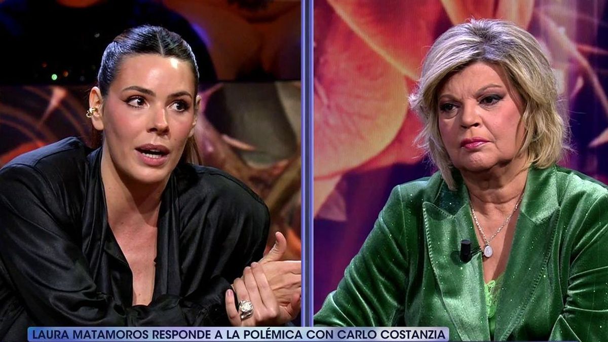 Laura Matamoros asegura que Alejandra Rubio "lo ha hecho muy mal" en su guerra con Carlo Costanzia y Terelu Campos reacciona
