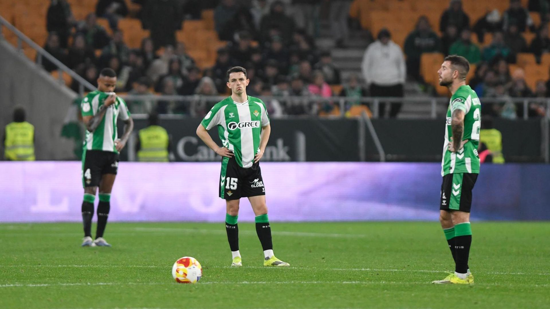 Álvaro Fidalgo, en su debut con el Betis
