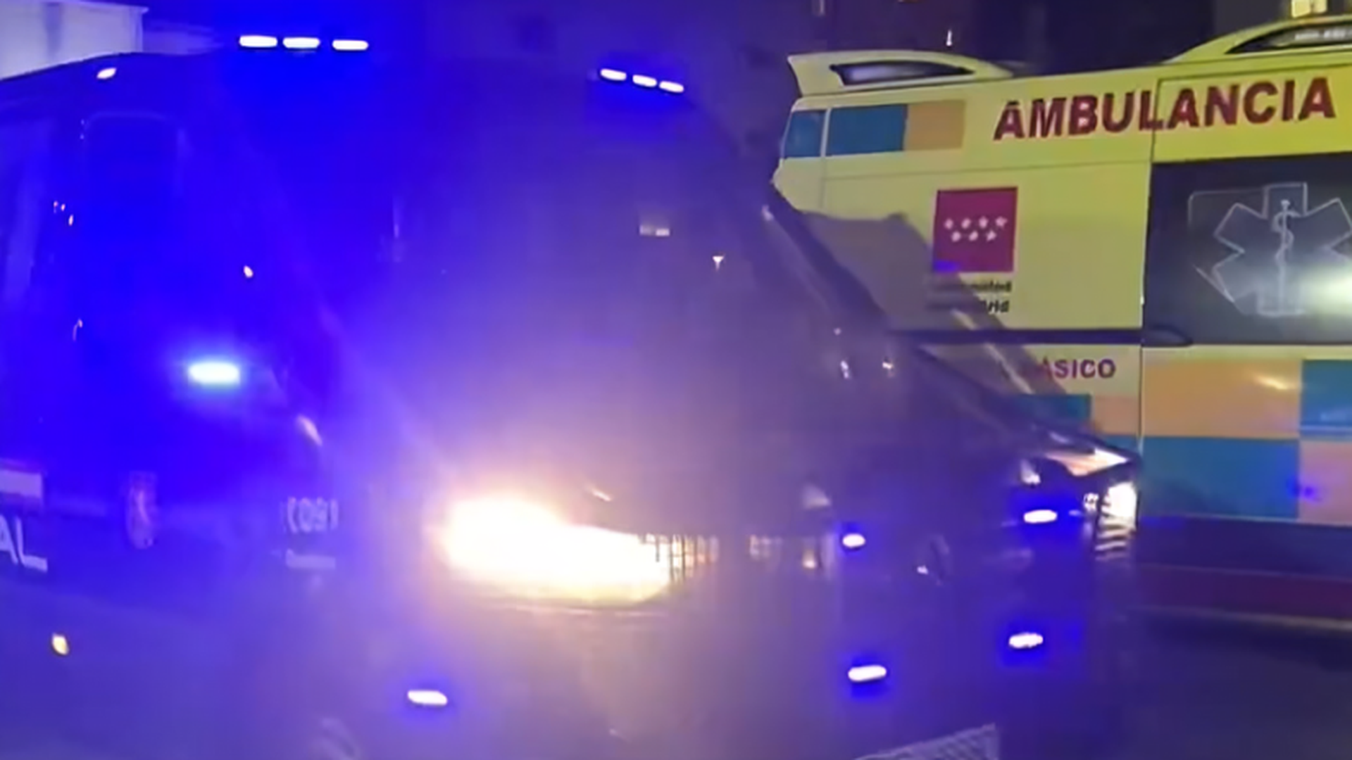 Apuñalamiento de una mujer en el Puente de Vallecas, Madrid