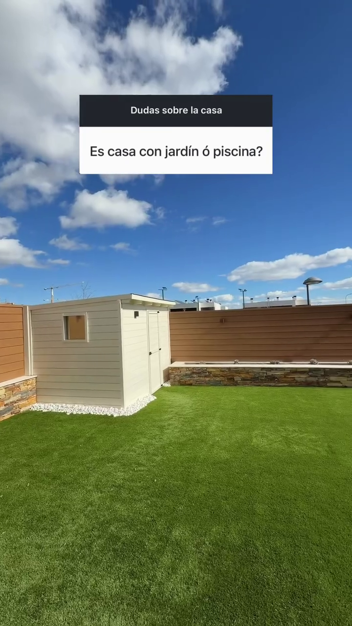 El jardín de Claudia y Mario