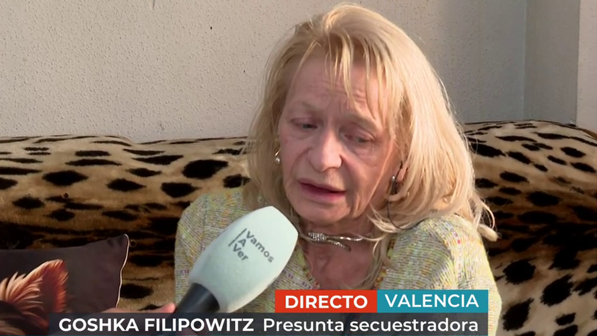 Goshka Filippwitz, la presunta secuestradora