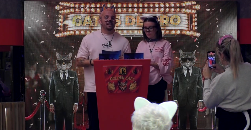 La gala de premios de gatos