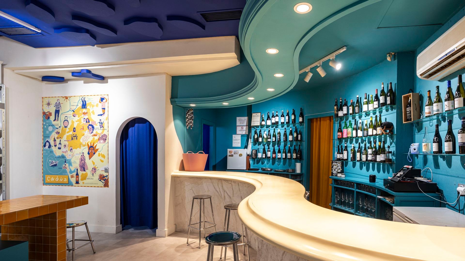 Así luce el bar de Juan Carlos Vidarte y Rocío Benito en Jerez