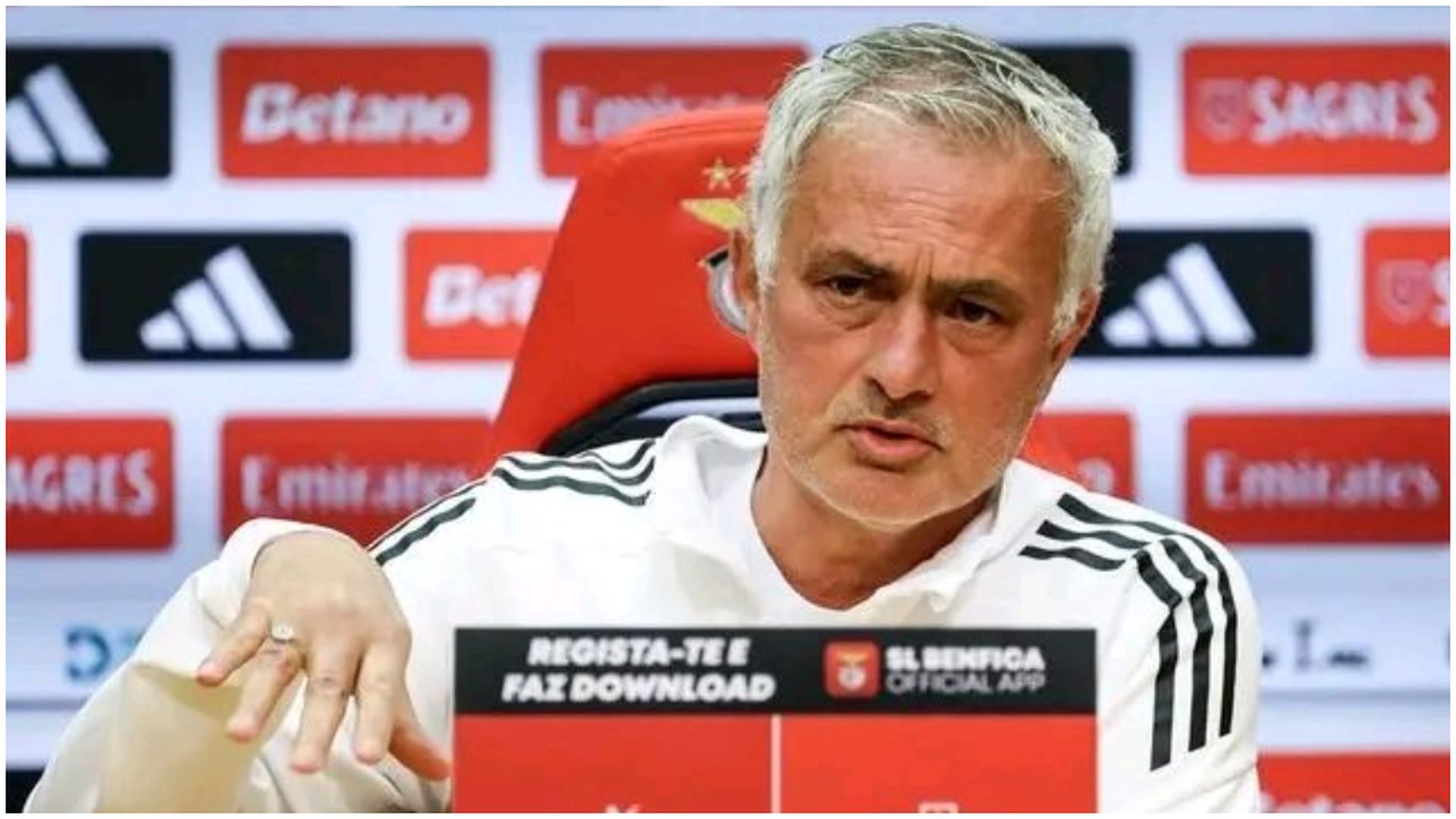 Mourinho, en rueda de prensa