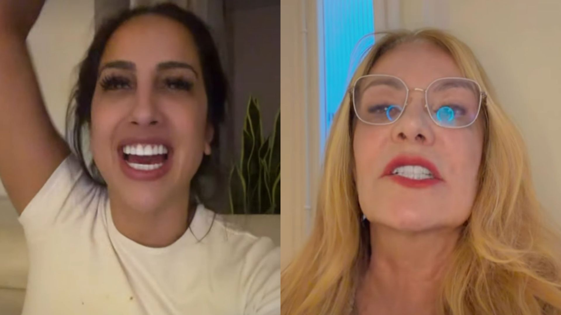 Noemí Salazar y Belén Rodríguez