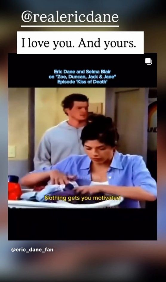 Selma Blair llora la muerte de Eric Dane