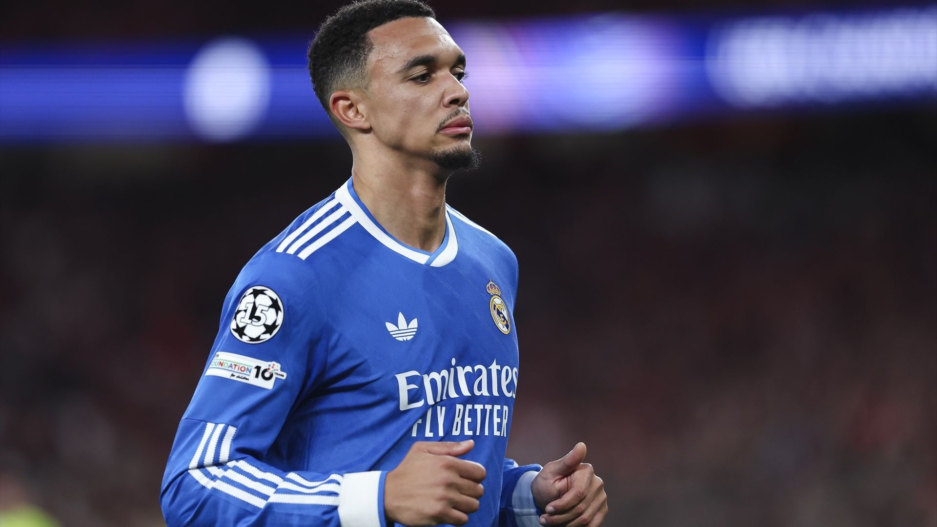 Trent Alexander-Arnold, durante el Benfica-Real Madrid