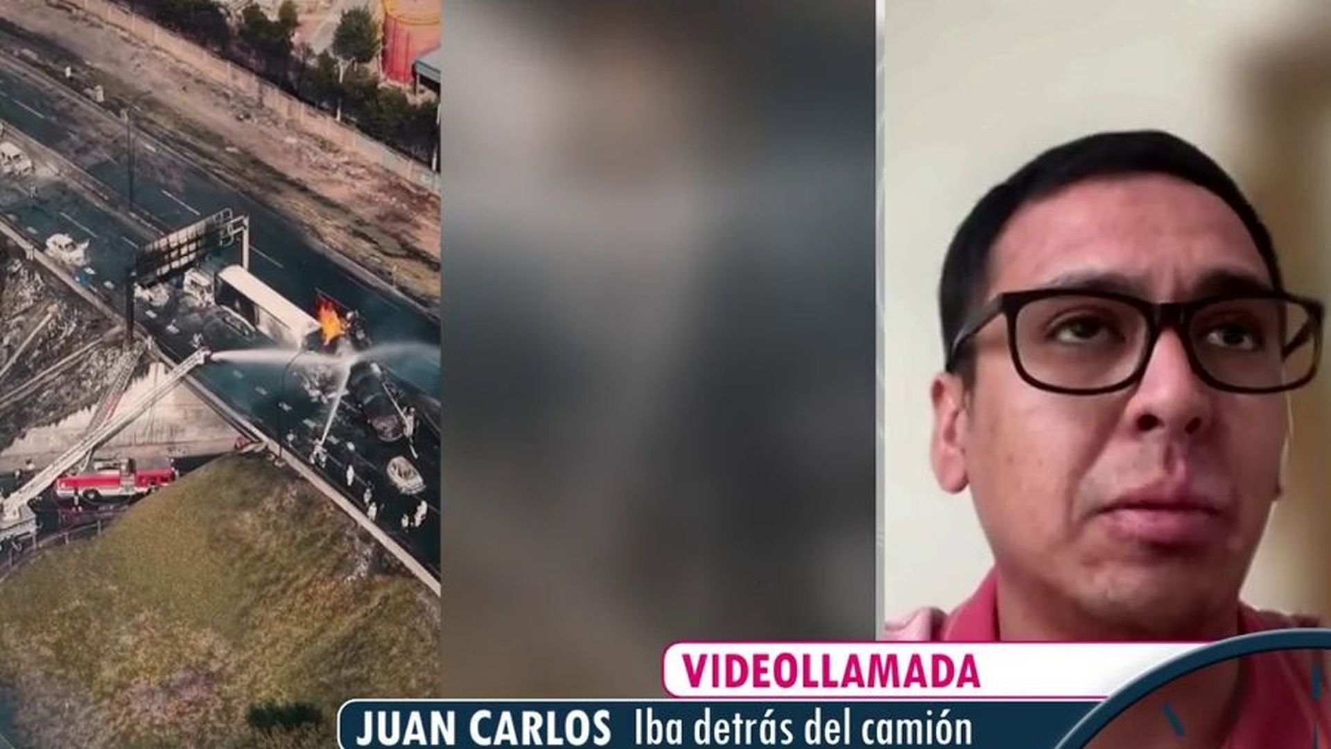 Un testigo de la explosión de un camión cisterna en Chile que ha dejado 4 muertos y 17 heridos