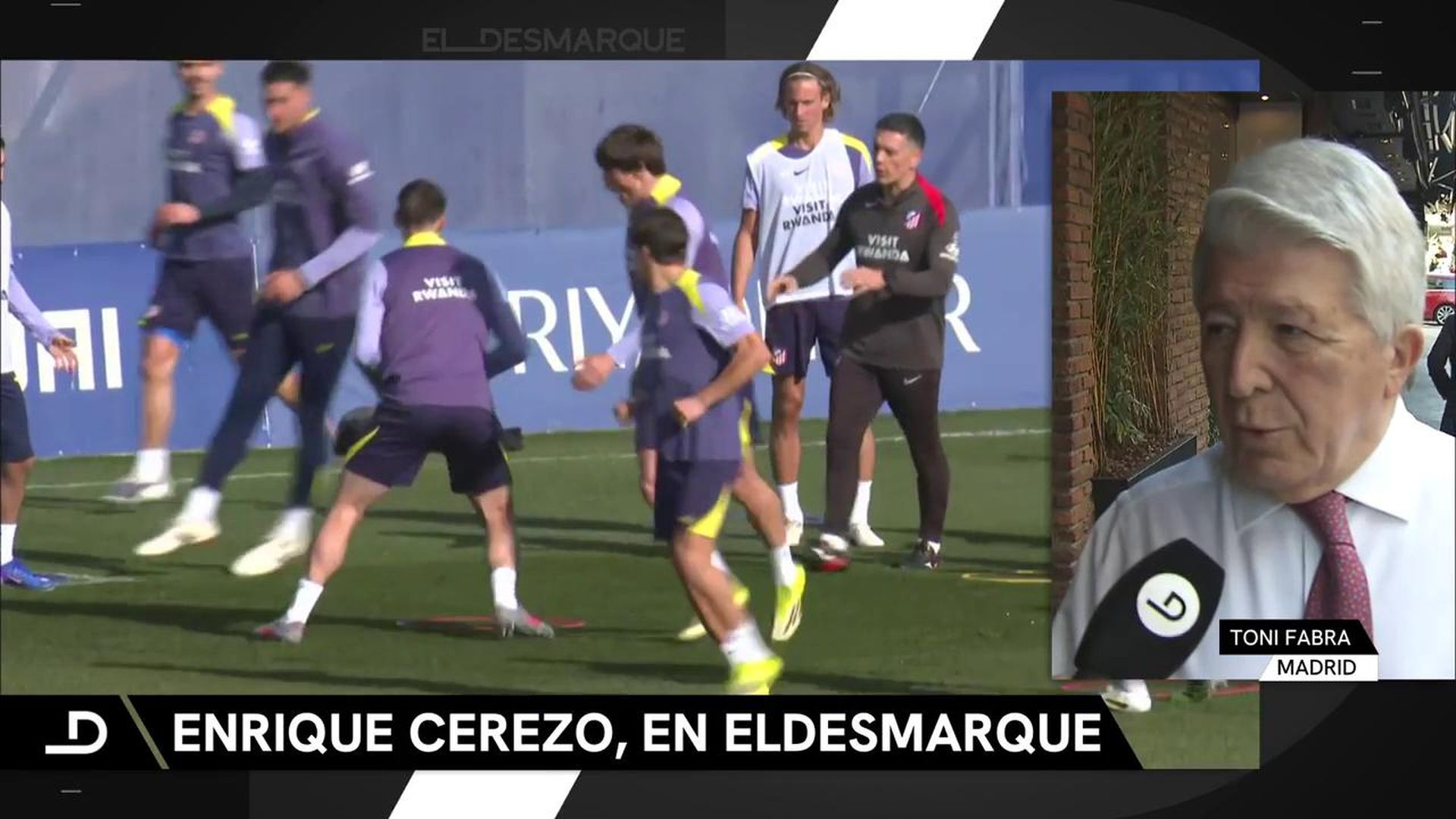 Enrique Cerezo habla para ElDesmarque