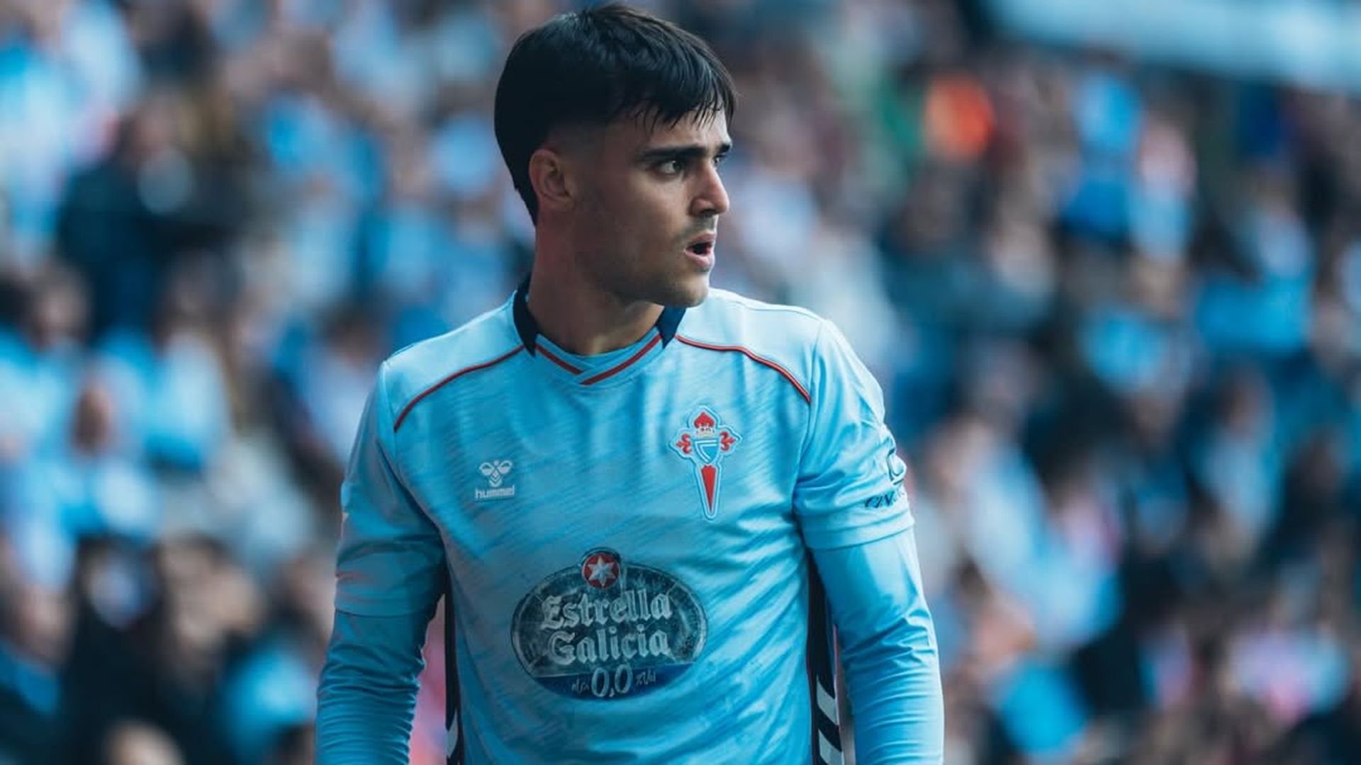Miguel Román, jugador del Celta Miguel Román, jugador del Celta