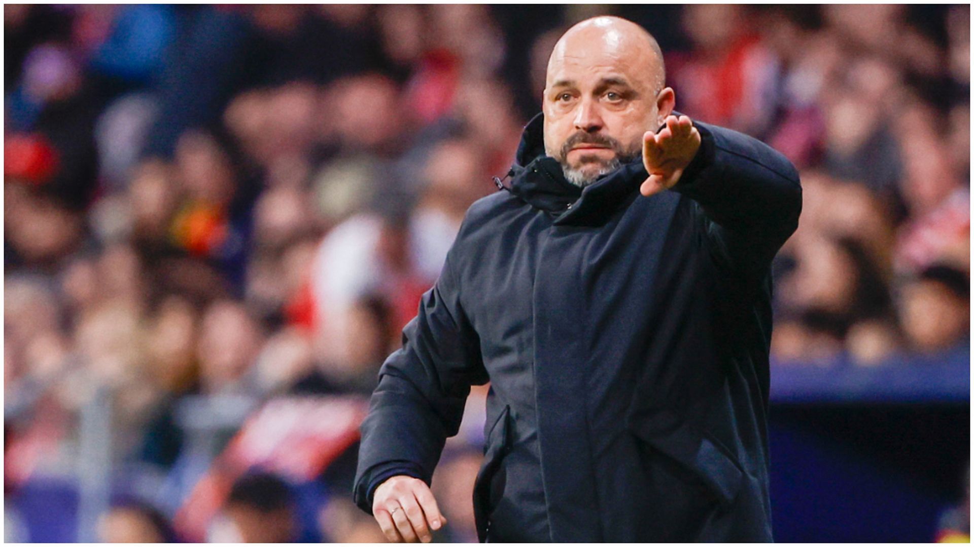 Mnaolo González, en el Atlético de Madrid - Espanyol