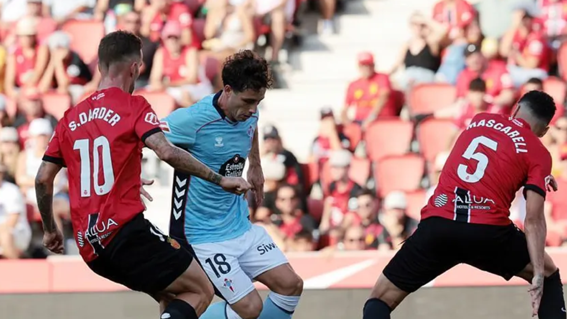 Pablo Durán ante el RCD Mallorca Pablo Durán ante el RCD Mallorca