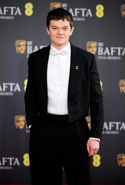 Robert Aramayo en la alfombra roja de los Premios BAFTA 2026