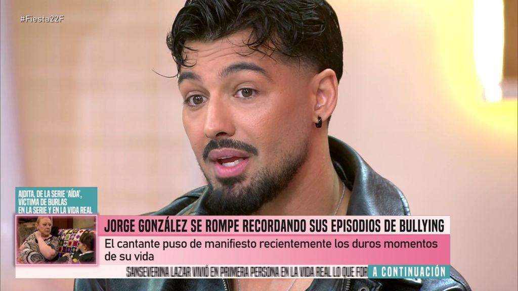 Jorge González recuerda los duros episodios de bullying que sufrió y lanza un mensaje: "No eres el culpable"
