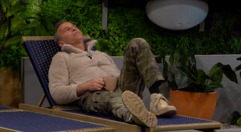 Carlos en el jardín