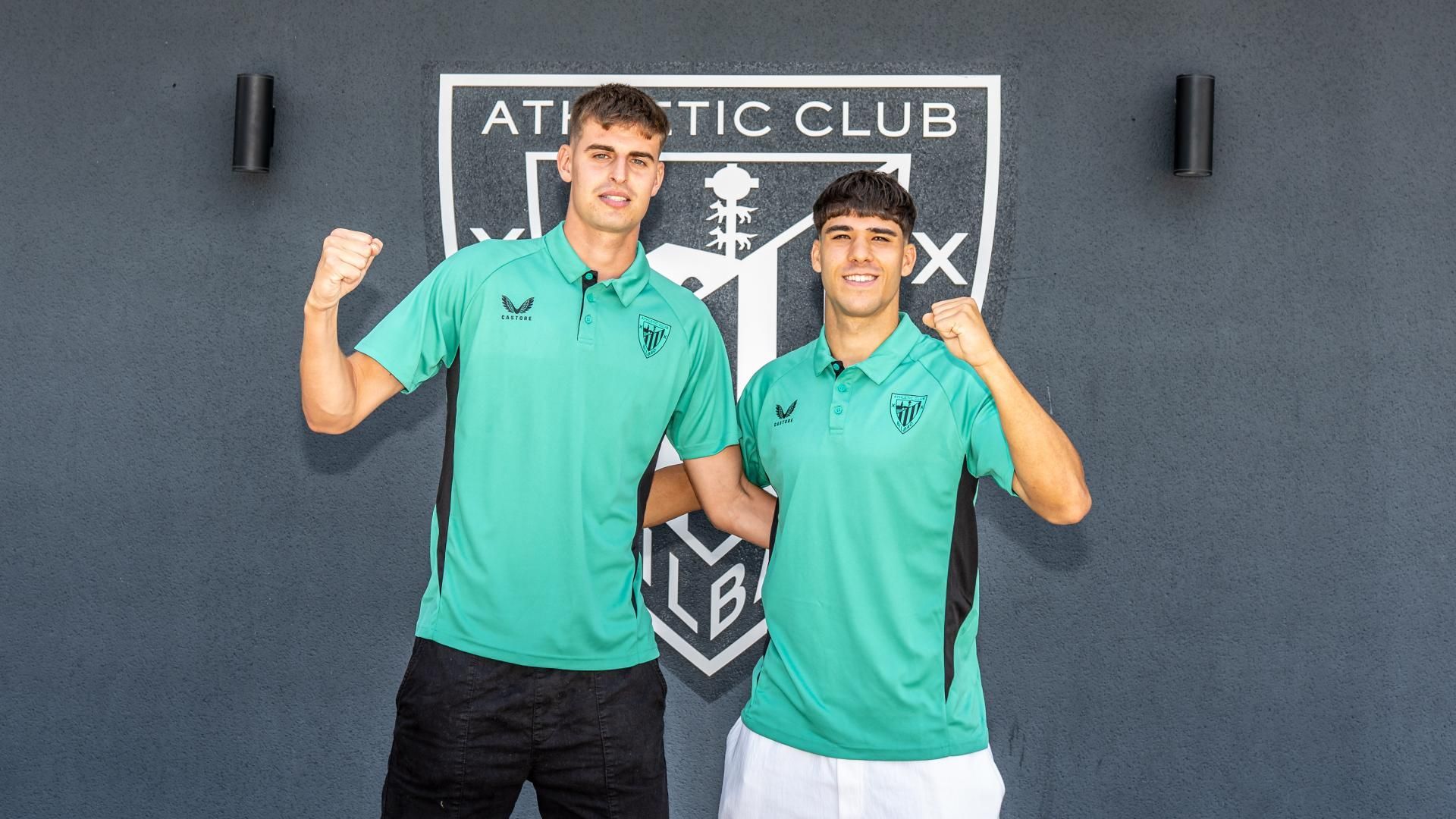 Eder García y Gibelalde posan como rojiblancos