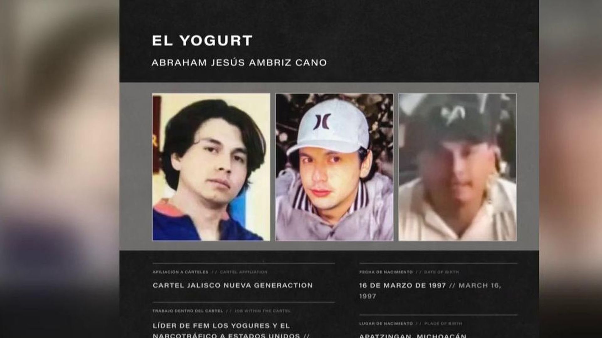 El Mencho cae el mismo día que El Chapo y el Yogurt podría ser el nuevo líder