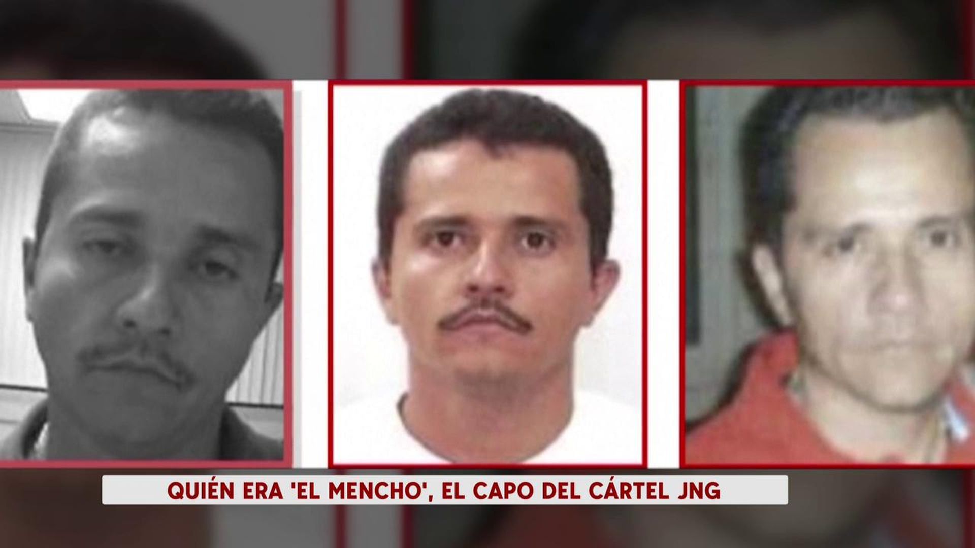 El Mencho: las tres únicas fotos que se tenían del capo de la droga