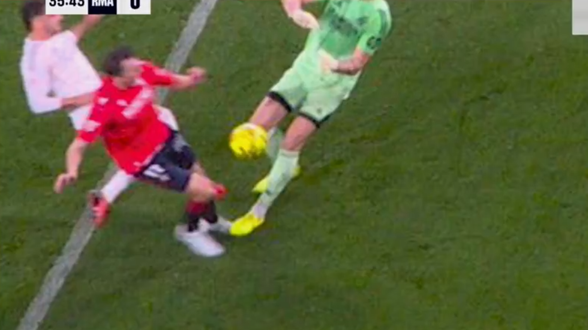 El penalti de Courtois sobre Budimir