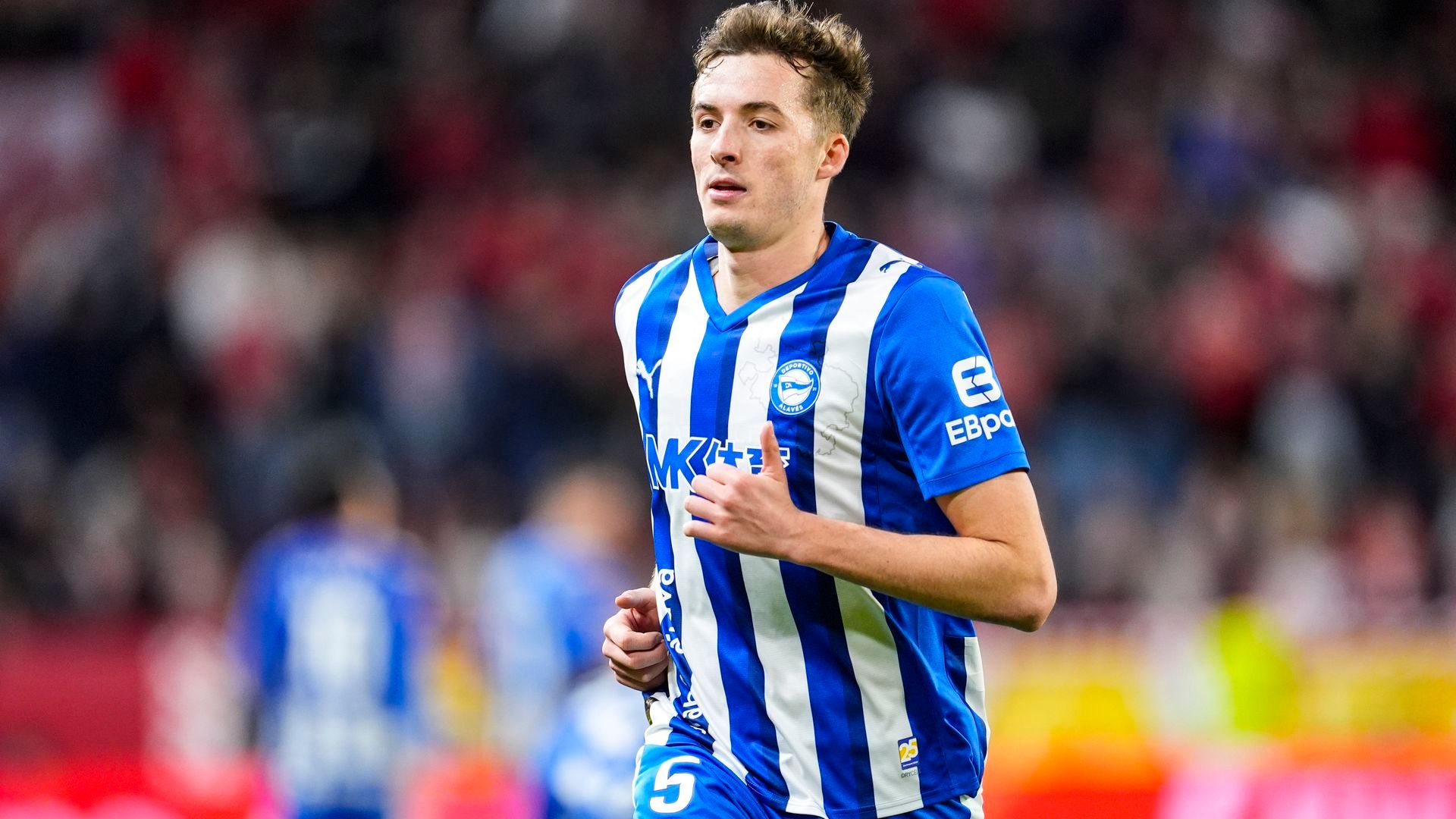 Jon Pacheco jugador del Deportivo Alavés