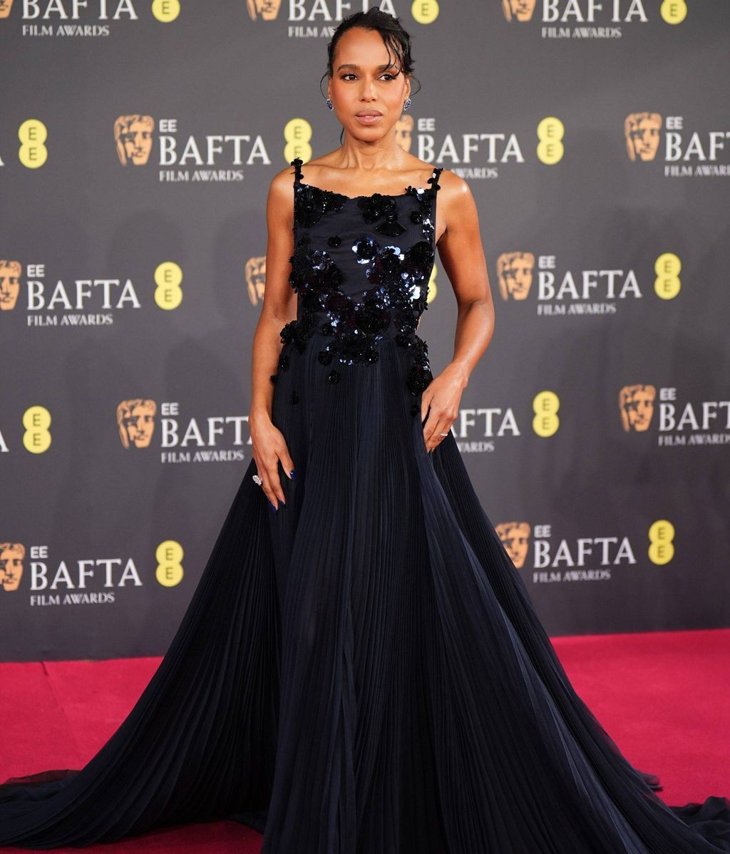Kerry Washington en la alfombra de los Bafta 2026