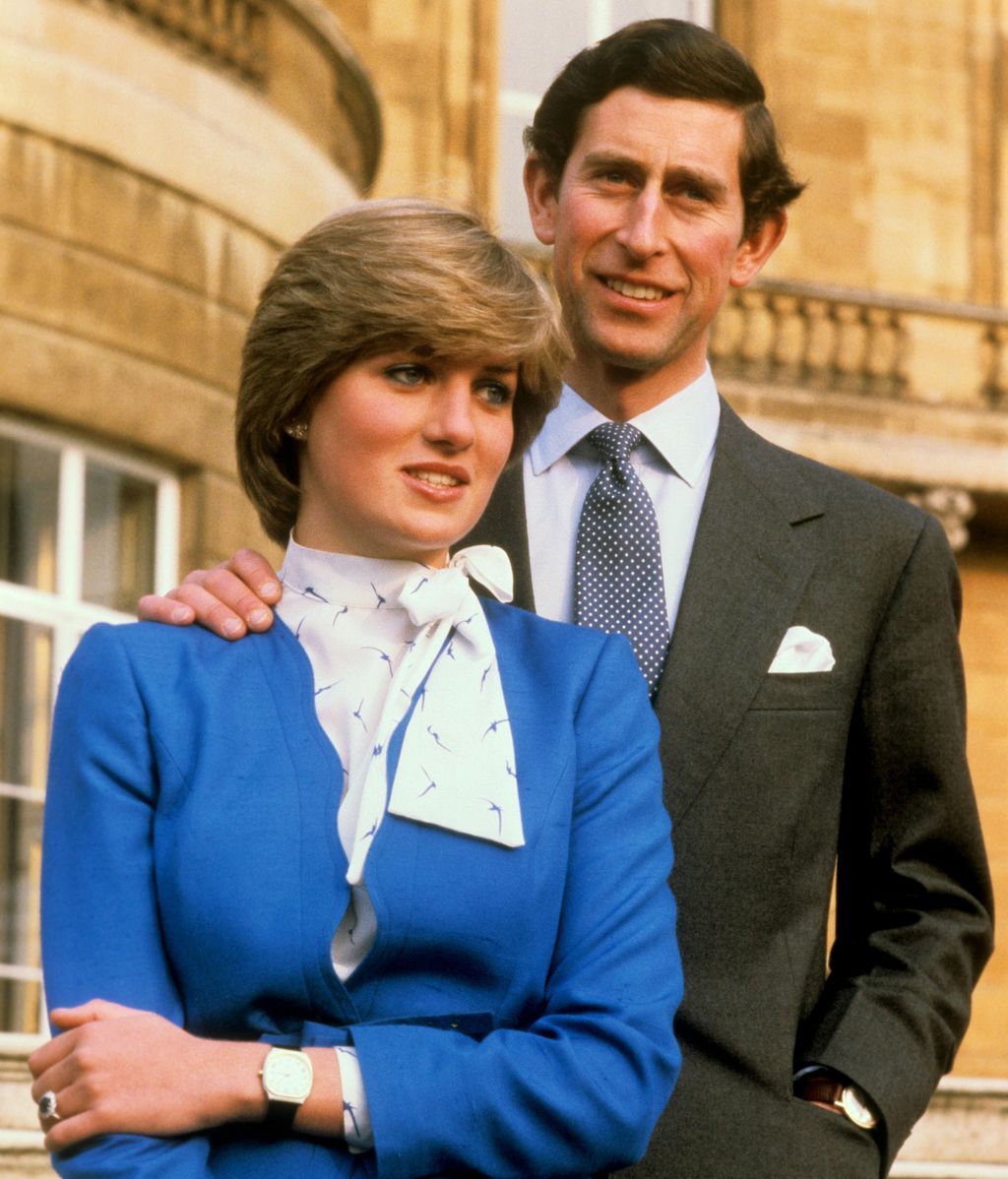 Lady Di y Carlos III en una imagen de archivo.