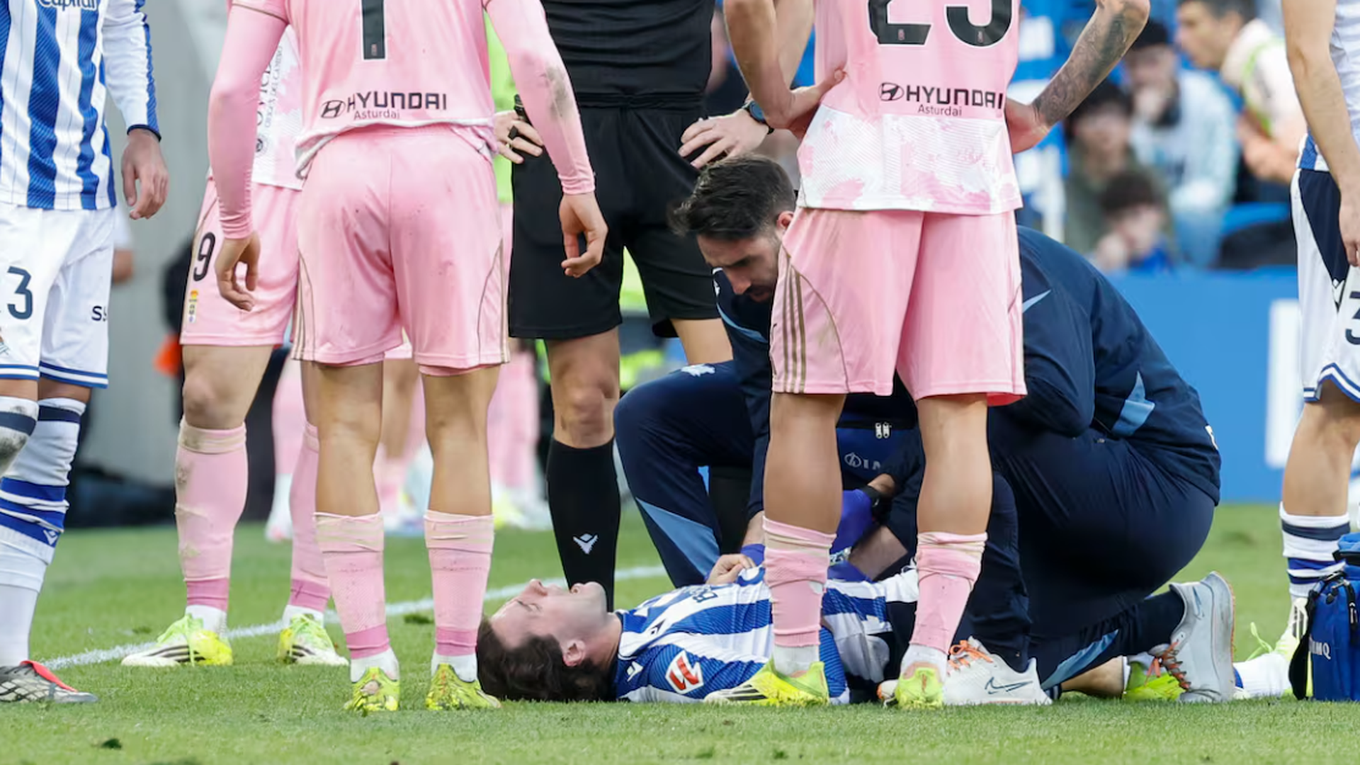 Lesión de Álvaro Odriozola Lesión de Álvaro Odriozola