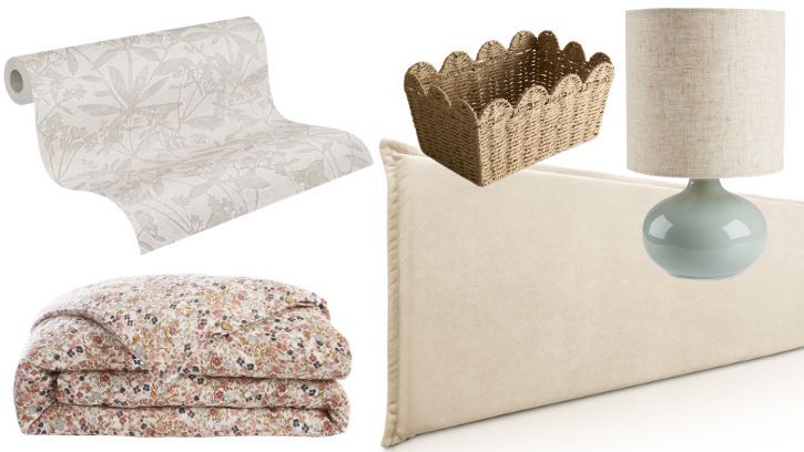 Los artículos para recrear el cambio del dormitorio de Irene Rosales