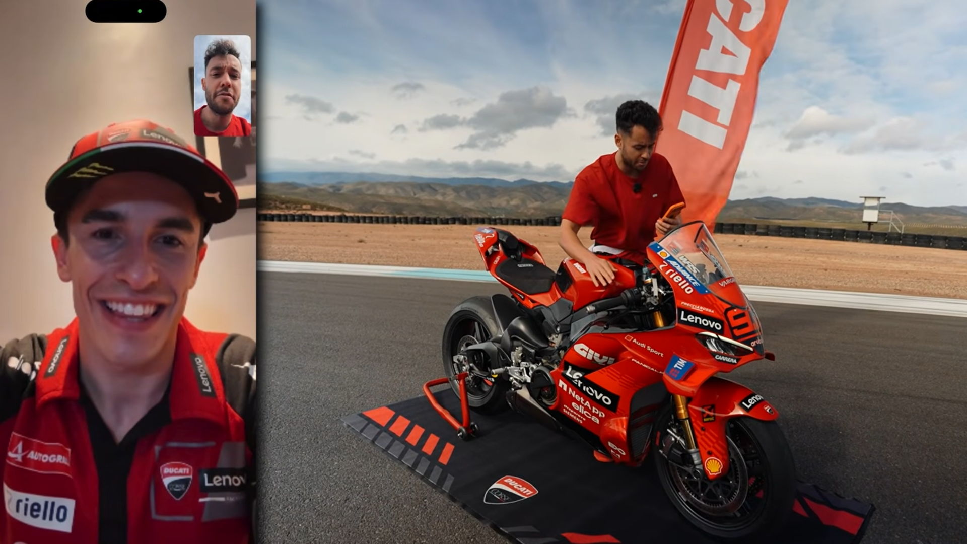 Marc Márquez y The Grefg en YouTube Marc Márquez y The Grefg en YouTube