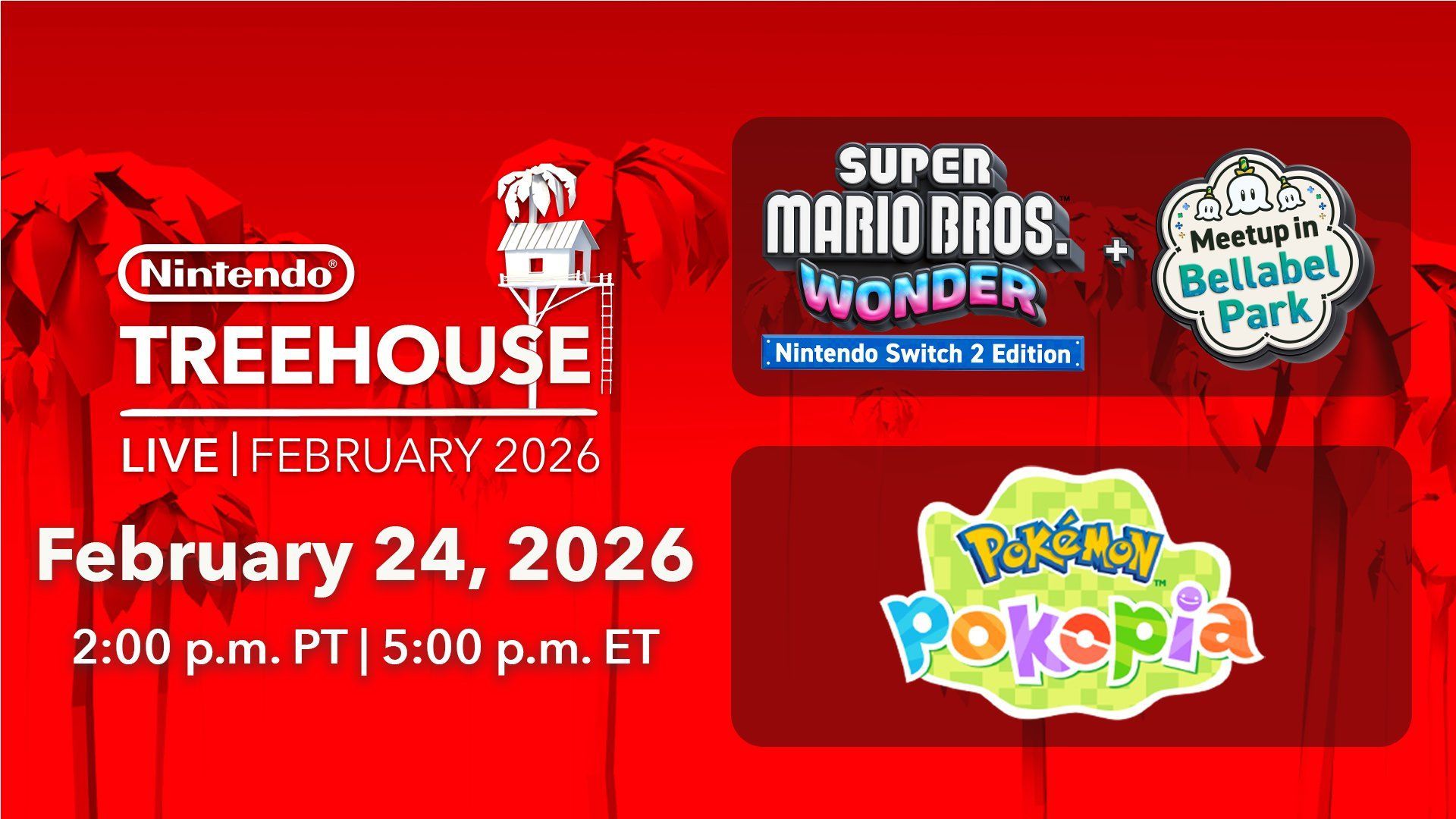 Nintendo Treehouse con Pokemon Pokopia Nintendo Treehouse con Pokemon Pokopia