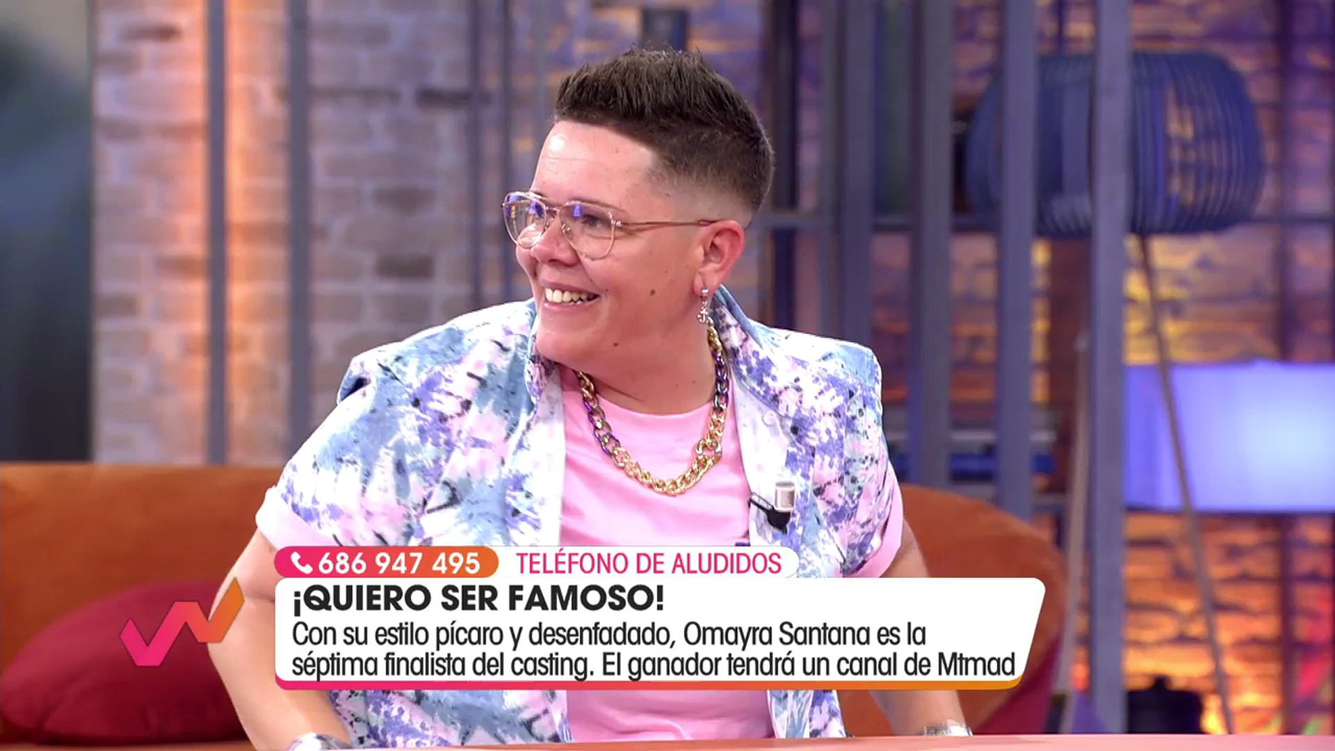 Omayra Santana visita 'Viva la vida'