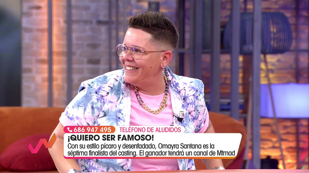 Omayra Santana, finalista de 'QSF', visita 'Viva la vida'