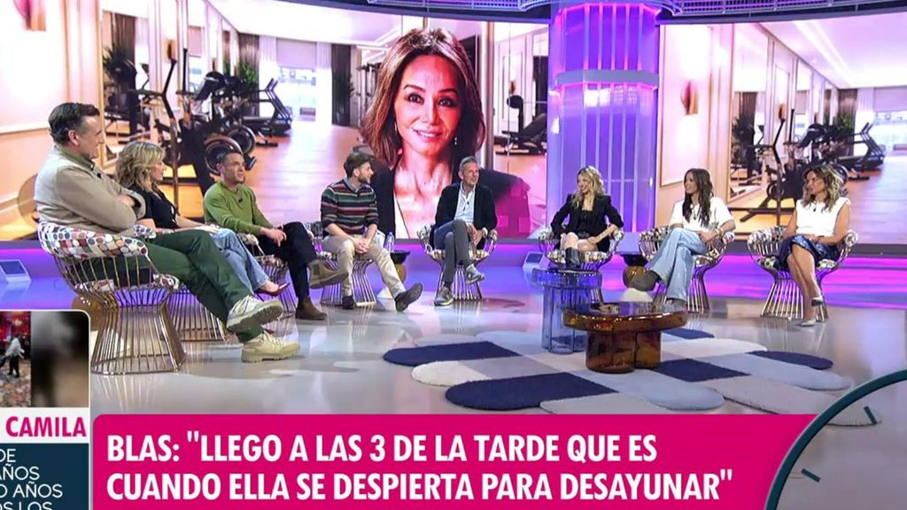 Los colaboradores de 'El tiempo justo', sorprendidos con los hábitos y la rutina de entrenamiento de Isabel Preysler