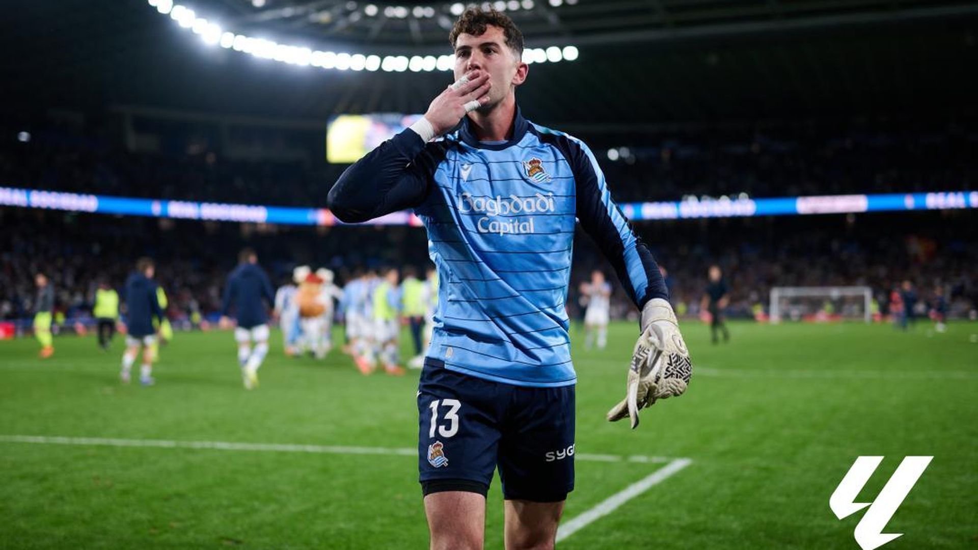Unai Marrero, en un partido de la Real Sociedad Unai Marrero, en un partido de la Real Sociedad