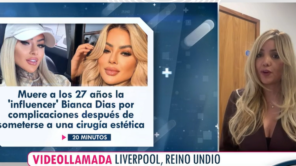 Daniela Cano, exconcursante de 'Gran Hermano', reaparece en 'El tiempo justo' para contar que estuvo "al borde la muerte por culpa de una cirugía estética"