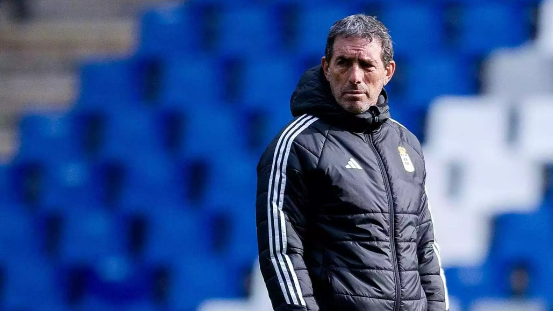 Guillermo Almada, en un entrenamiento en el Carlos Tartiere