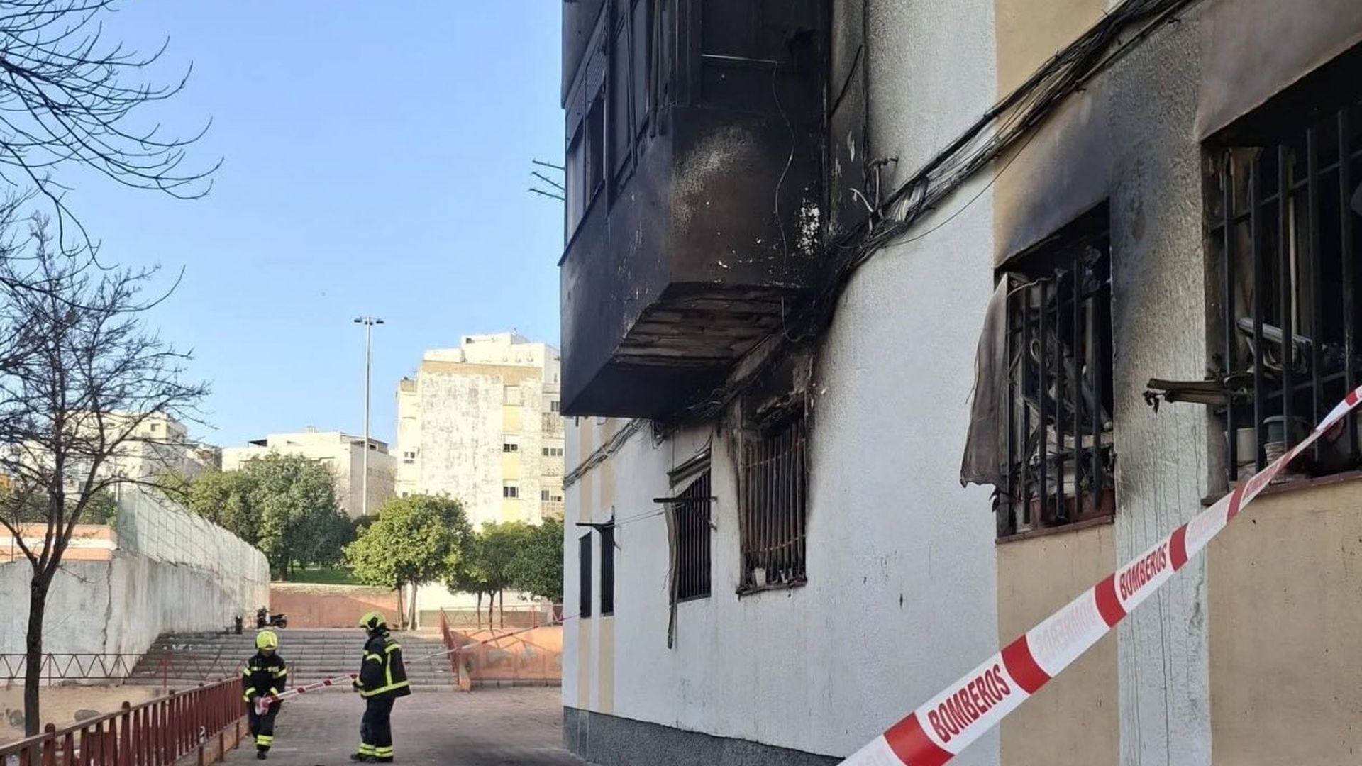 Incendio en Cádiz Incendio en Cádiz