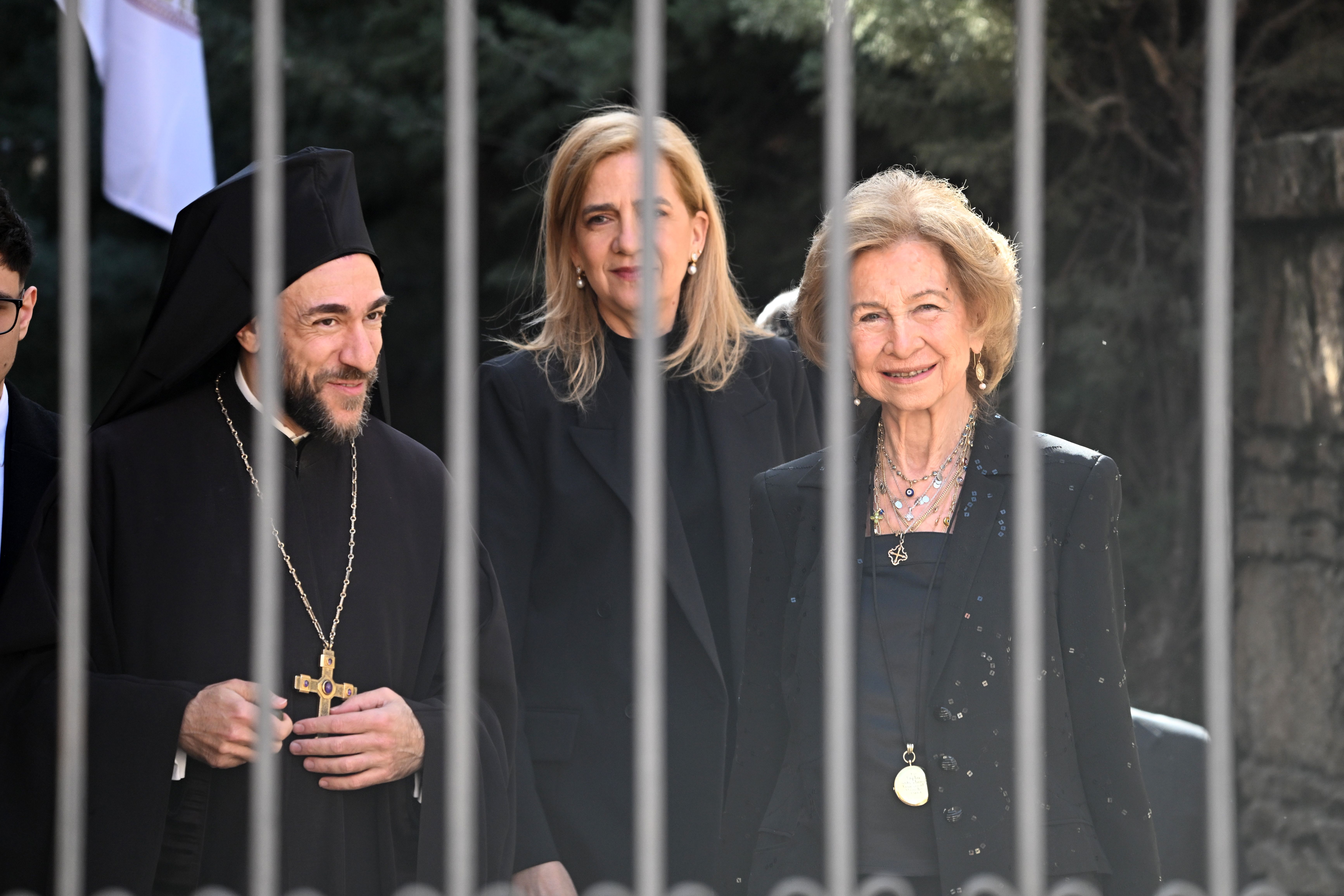 La reina Sofía y la infanta Cristina