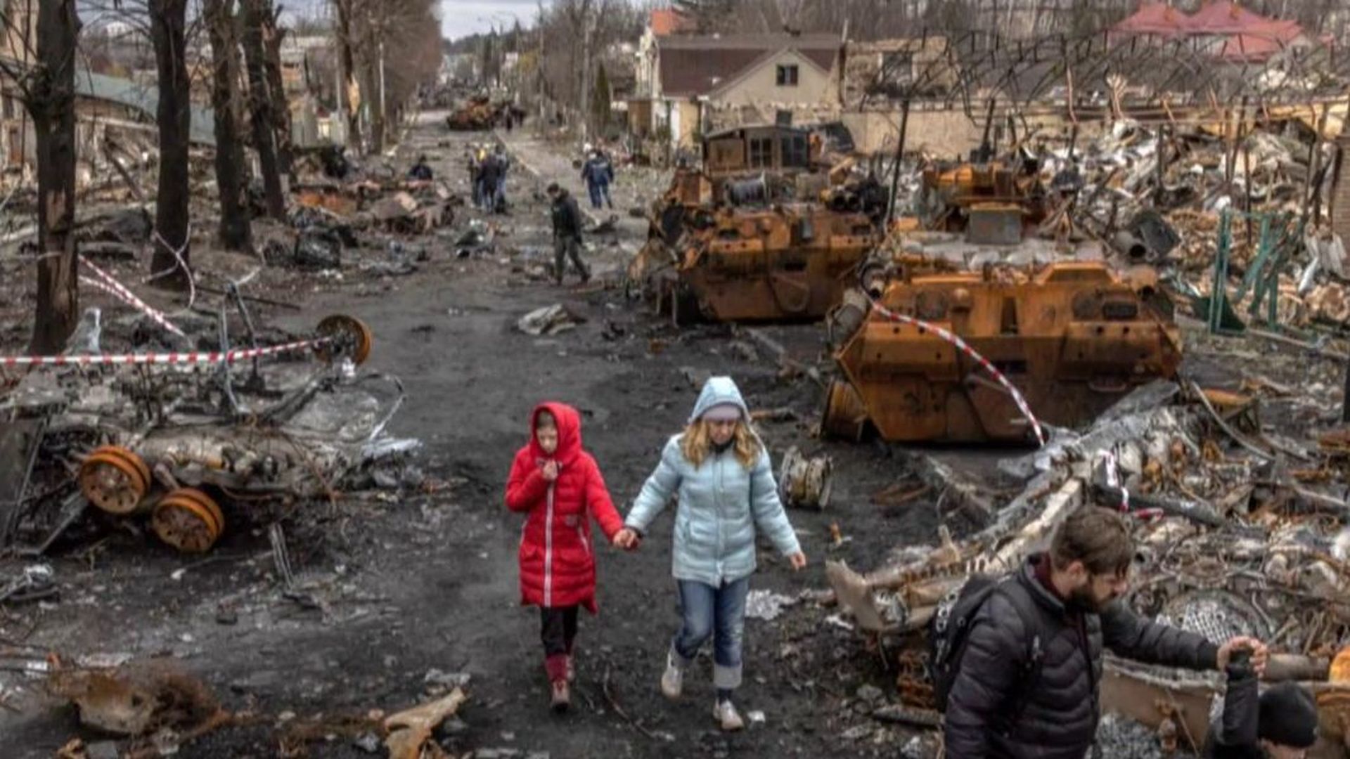 Las imágenes de cuatro años de guerra en Ucrania