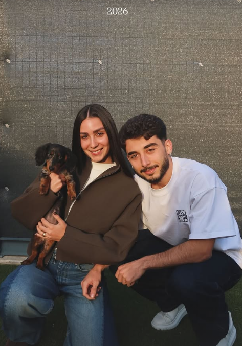 Raúl Moro junto a Mariona Baena en Valladolid.