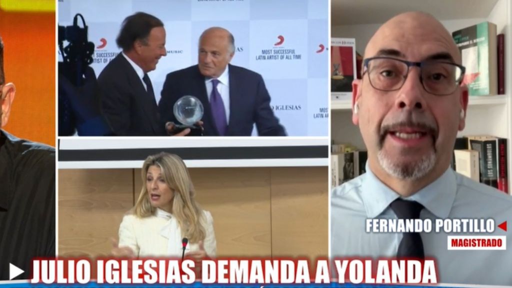 Un magistrado revela el recorrido jurídico de la demanda de Julio Iglesias a Yolanda Díaz: "Sabe que sus palabras pueden tener una gran repercusión"