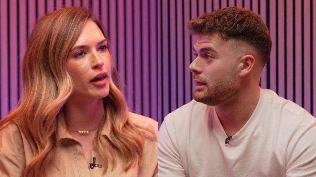 Almudena y Darío protagonizan un tenso cara a cara en su reencuentro: "No entierra el hacha de guerra"