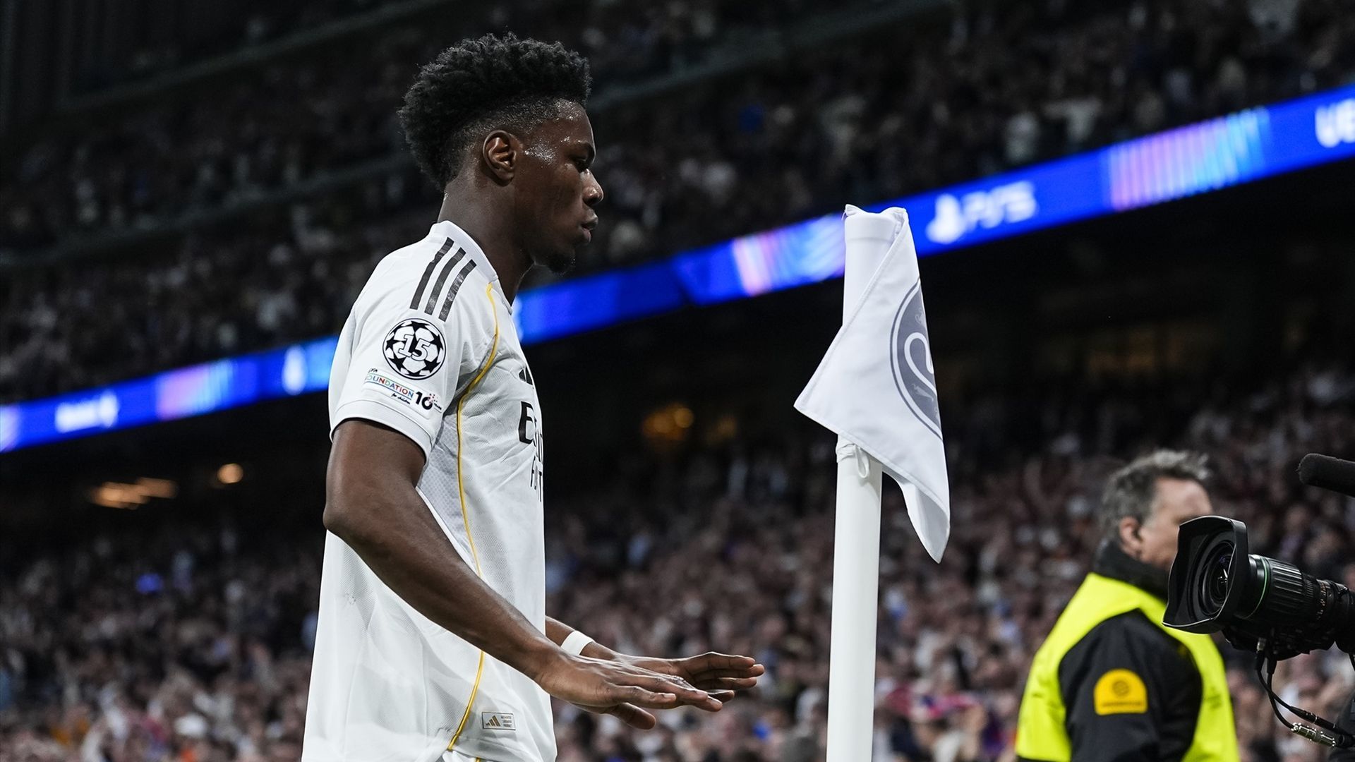 Aurelien Tchouameni en el Real Madrid - Benfica Aurelien Tchouameni en el Real Madrid - Benfica