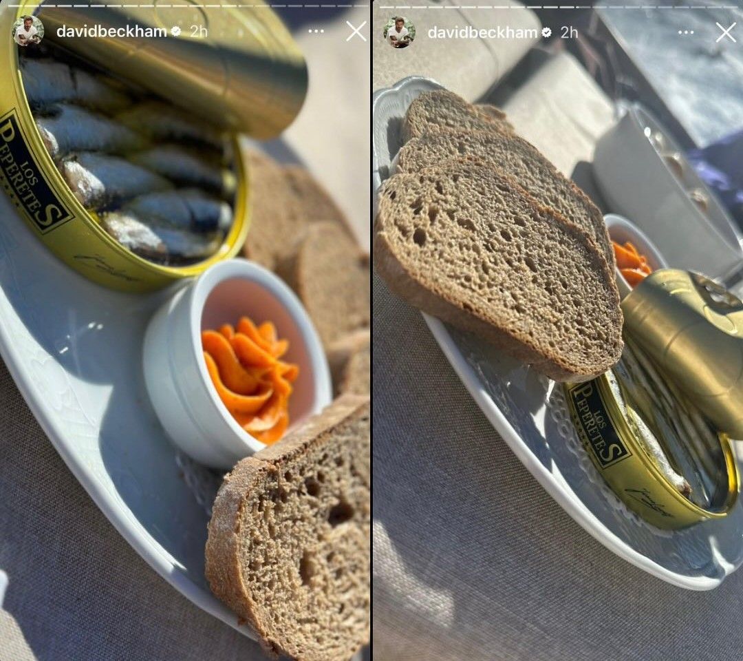 Beckham se ha convertido en un fiel consumidor de las conservas gallegas gourmet